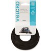 Velcro Brand Self-Gripping Cable Ties, Reusable, 1/2"x8", 25/PK, BK 25PK VEK91141